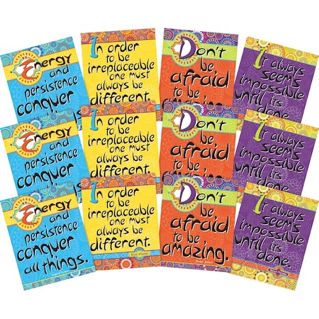 Barker Creek Be Amazing Art Prints Set, Moroccan Collection, 12/Set 4202